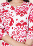 Designer Pink Floral Coord Set